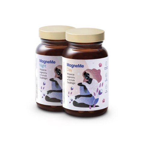 HealthLabs MagneMe Day&Night połączenie czterech form magnezu i witaminy B6 suplement diety 120 kapsułek HealthLabs MagneMe Day&Night połączenie czterech form magnezu i witaminy B6 suplement diety 120 kapsułek