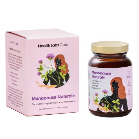 HealthLabs Menopause Natural+ wsparcie organizmu podczas menopauzy suplement diety 60 kapsułek HealthLabs Menopause Natural+ wsparcie organizmu podczas menopauzy suplement diety 60 kapsułek