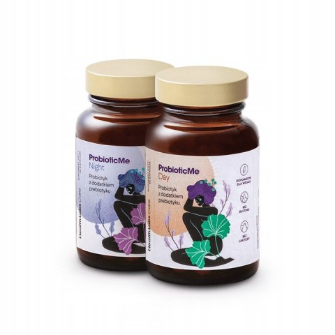 HealthLabs ProbioticMe Day+Night priobiotyk w formule dwuskładnikowej 60 kapsułek HealthLabs ProbioticMe Day+Night priobiotyk w formule dwuskładnikowej 60 kapsułek