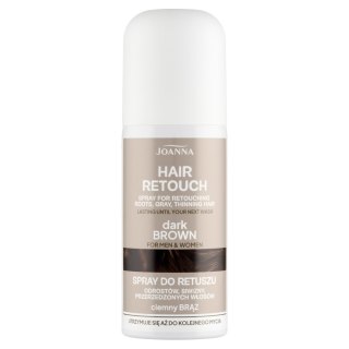Joanna Hair Retouch spray do retuszu Ciemny Brąz 75ml