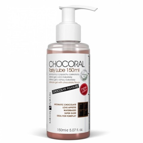 Lovely Lovers Chocoral Tasty Lube żel intymny o zapachu czekolady 150ml Lovely Lovers Chocoral Tasty Lube żel intymny o zapachu czekolady 150ml
