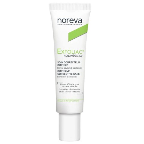 Noreva Exfoliac Acnomega 200 intensywnie korygujący krem 30ml