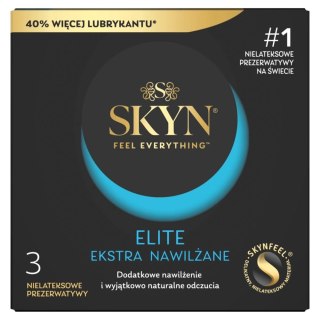 SKYN Elite Ekstra Nawilżane nielateksowe prezerwatywy 3szt.