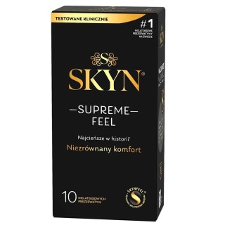 SKYN Supreme Feel cienkie nielatektowe prezerwatywy 10szt.