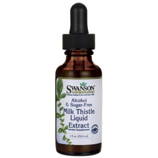 Swanson Milk Thistle Liquid Extract ostropest plamisty w kroplach 29.6ml