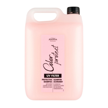 Joanna Professional Filtr UV Szampon wiśniowy do włosów farbowanych 5l