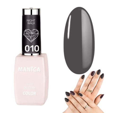 Manica Lakier hybrydowy LED/UV 10ml - Night Walk - 010