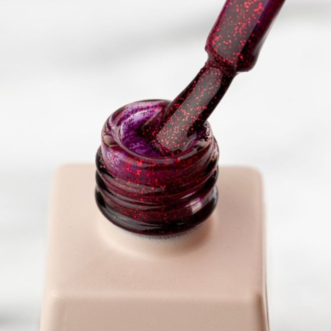 Manica Lakier hybrydowy LED/UV 10ml - Shine Carmine - 046