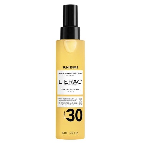 LIERAC Sunissime jedwabisty olejek ochronny do ciała SPF30 150ml LIERAC Sunissime jedwabisty olejek ochronny do ciała SPF30 150ml