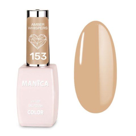 Manica Lakier hybrydowy LED/UV 10ml - Amber Whispers - 153 Manica Lakier hybrydowy LED/UV 10ml - Amber Whispers - 153