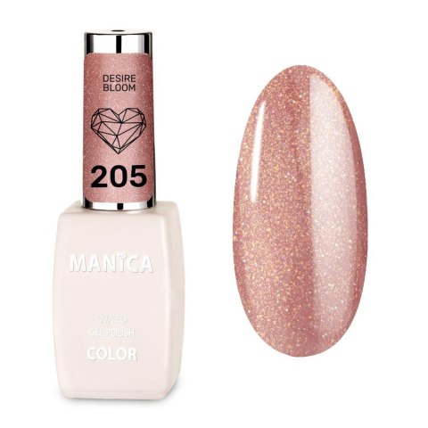 Manica Lakier hybrydowy LED/UV 10ml - Desire Bloom - 205 Manica Lakier hybrydowy LED/UV 10ml - Desire Bloom - 205