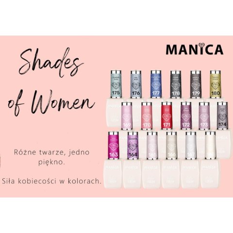 Manica Lakier hybrydowy LED/UV 10ml - Glow Girl - 174 Manica Lakier hybrydowy LED/UV 10ml - Glow Girl - 174