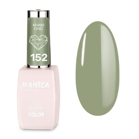 Manica Lakier hybrydowy LED/UV 10ml - Khaki Chic - 152 Manica Lakier hybrydowy LED/UV 10ml - Khaki Chic - 152