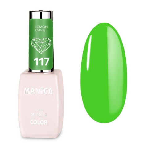 Manica Lakier hybrydowy LED/UV 10ml - Lemon Cake - 117 Manica Lakier hybrydowy LED/UV 10ml - Lemon Cake - 117
