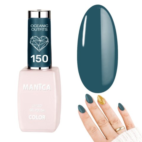 Manica Lakier hybrydowy LED/UV 10ml - Oceanic Outfits - 150 Manica Lakier hybrydowy LED/UV 10ml - Oceanic Outfits - 150