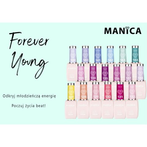Manica Lakier hybrydowy LED/UV 10ml - Purple Rain - 137 Manica Lakier hybrydowy LED/UV 10ml - Purple Rain - 137