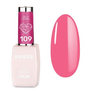 Manica Lakier hybrydowy LED/UV 10ml - Silly Coral - 109