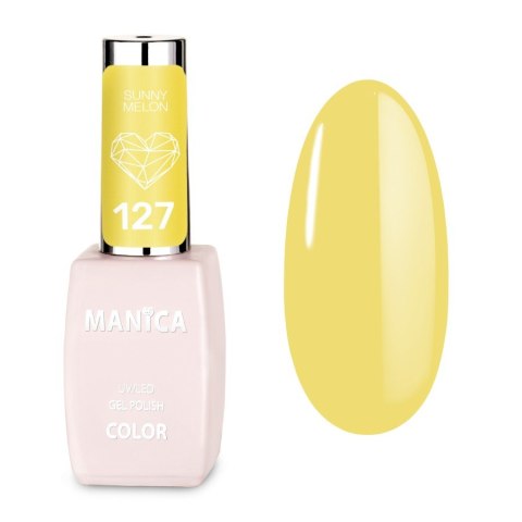 Manica Lakier hybrydowy LED/UV 10ml - Sunny Melon - 127 Manica Lakier hybrydowy LED/UV 10ml - Sunny Melon - 127