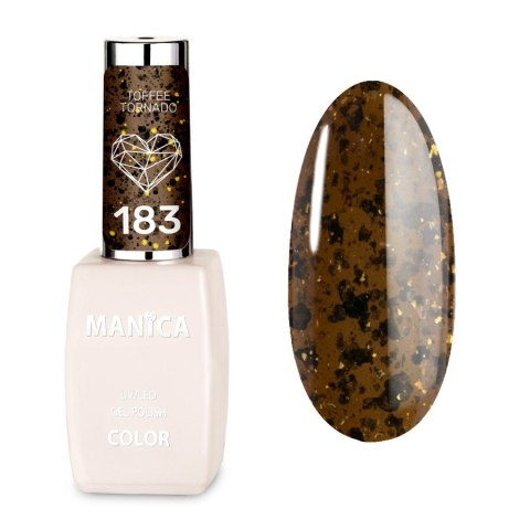 Manica Lakier hybrydowy LED/UV 10ml - Toffee Tornado - 183 Manica Lakier hybrydowy LED/UV 10ml - Toffee Tornado - 183
