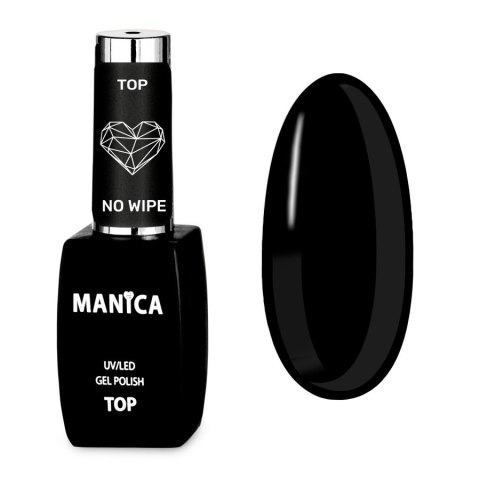 Manica Top hybrydowy UV/LED Gel Polish Top No Wipe 10ml Manica Top hybrydowy UV/LED Gel Polish Top No Wipe 10ml