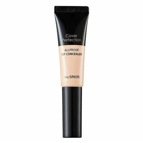 The SAEM Cover Perfection Allproof Tip Concealer korektor maskujący niedoskonałości 1.0 Clear Beige 12g The SAEM Cover Perfection Allproof Tip Concealer korektor maskujący niedoskonałości 1.0 Clear Beige 12g
