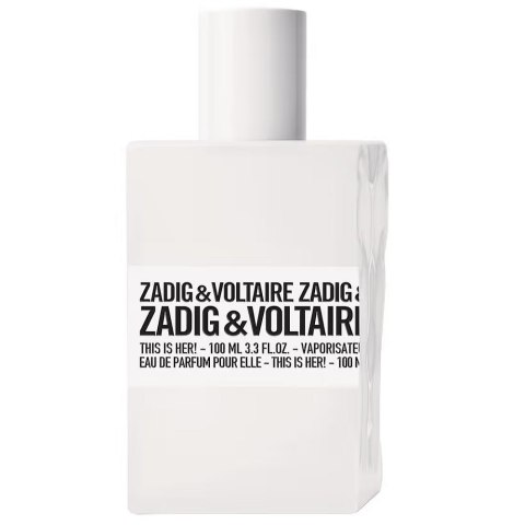 Zadig&Voltaire This Is Her! woda perfumowana spray 100ml Zadig&Voltaire This Is Her! woda perfumowana spray 100ml