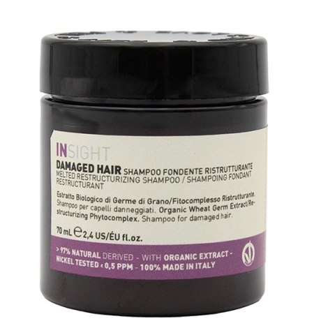 INSIGHT Damaged Hair skoncentrowany szampon do włosów zniszczonych 70ml INSIGHT Damaged Hair skoncentrowany szampon do włosów zniszczonych 70ml