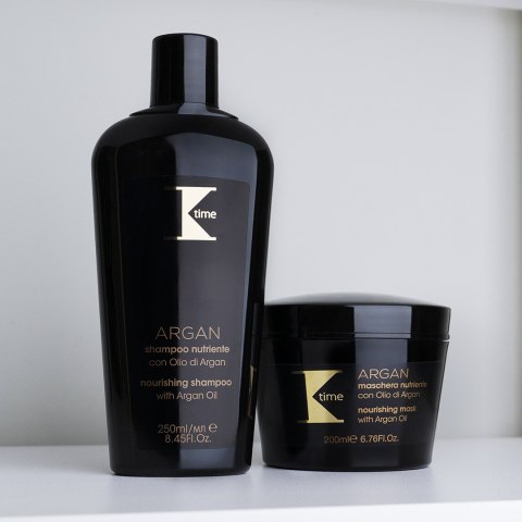 K-Time Argan Odżywczy Szampon z Olejem Arganowym 250ml K-Time Argan Odżywczy Szampon z Olejem Arganowym 250ml