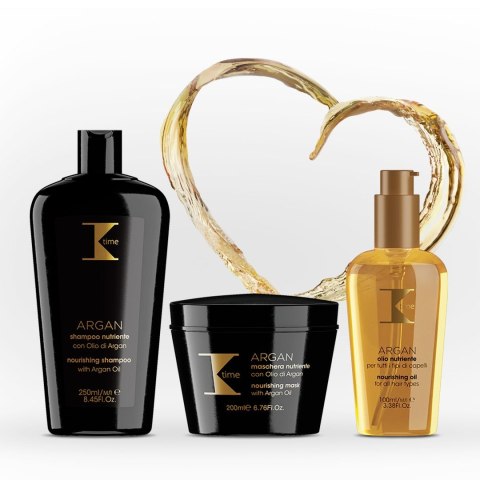 K-Time Argan Odżywczy Szampon z Olejem Arganowym 250ml K-Time Argan Odżywczy Szampon z Olejem Arganowym 250ml