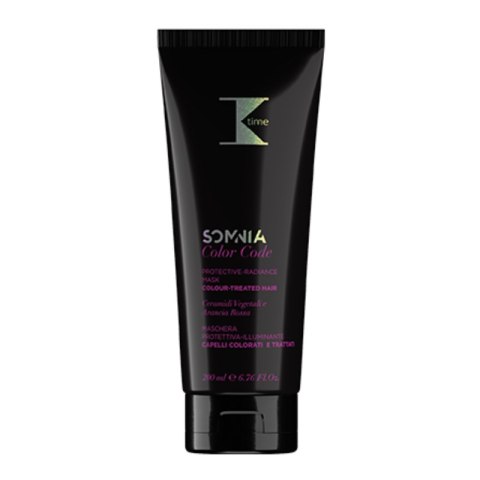 K-Time Color Code Maska Ochronna i Rozświetlająca do Włosów Farbowanych 200ml K-Time Color Code Maska Ochronna i Rozświetlająca do Włosów Farbowanych 200ml