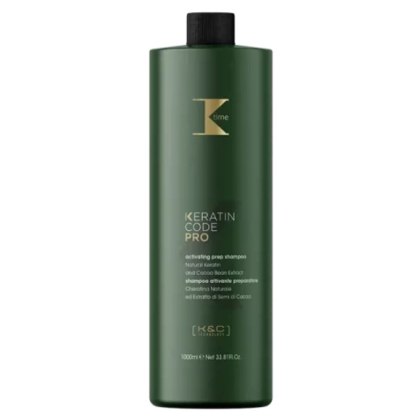 K-Time Keratin Code Pro Aktywizujący Szampon Przygotowawczy 1000 ml