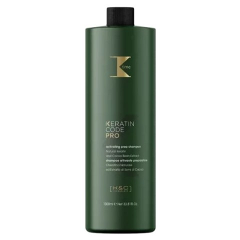 K-Time Keratin Code Pro Aktywizujący Szampon Przygotowawczy 1000 ml K-Time Keratin Code Pro Aktywizujący Szampon Przygotowawczy 1000 ml