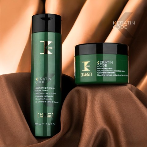K-Time Keratin Code Szampon Reaktywujący 300 ml K-Time Keratin Code Szampon Reaktywujący 300 ml