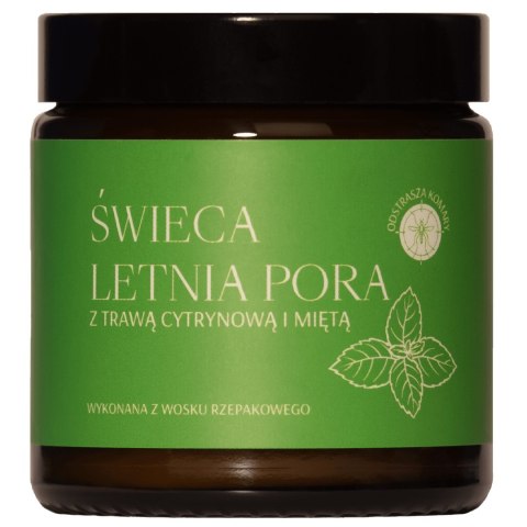Mglife Świeca rzepakowa Letnia Pora 120ml Mglife Świeca rzepakowa Letnia Pora 120ml