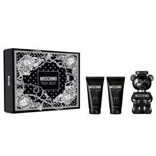 Moschino Toy Boy zestaw woda perfumowana spray 50ml + żel pod prysznic 50ml + balsam po goleniu 50ml
