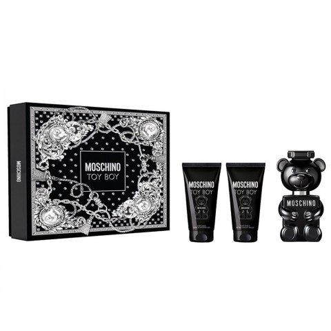 Moschino Toy Boy zestaw woda perfumowana spray 50ml + żel pod prysznic 50ml + balsam po goleniu 50ml Moschino Toy Boy zestaw woda perfumowana spray 50ml + żel pod prysznic 50ml + balsam po goleniu 50ml
