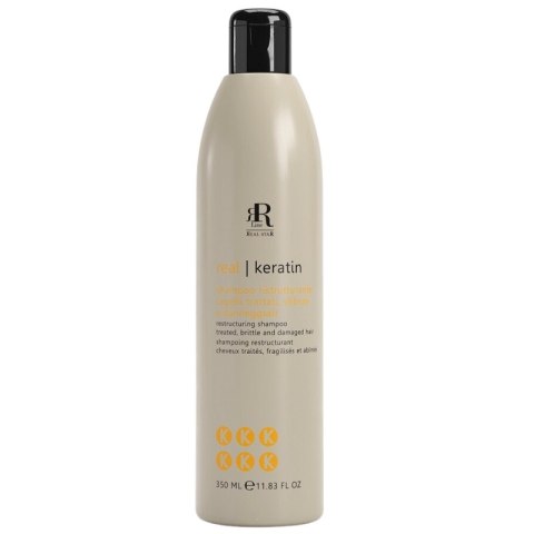 RR Keratin Szampon Odbudowujący do Włosów Zniszczonych 350ml