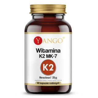Yango Witamina K2 MK-7 suplement diety 90 kapsułek