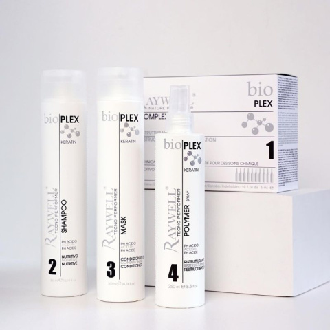 Raywell Bioplex Zestaw do włosów po botoksie szampon 300ml + maska 300ml Raywell Bioplex Zestaw do włosów po botoksie szampon 300ml + maska 300ml