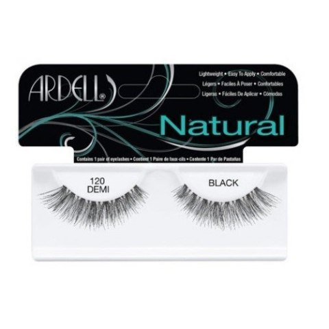 Ardell Natural Demi sztuczne rzęsy na pasku 120 Black Ardell Natural Demi sztuczne rzęsy na pasku 120 Black