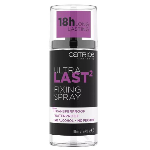 Catrice Ultra Last2 spray utrwalający makijaż 50ml Catrice Ultra Last2 spray utrwalający makijaż 50ml