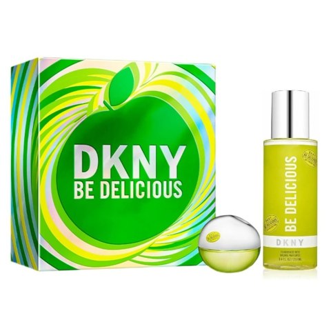Donna Karan DKNY Be Delicious zestaw woda perfumowana spray 30ml + mgiełka do ciała 125ml Donna Karan DKNY Be Delicious zestaw woda perfumowana spray 30ml + mgiełka do ciała 125ml