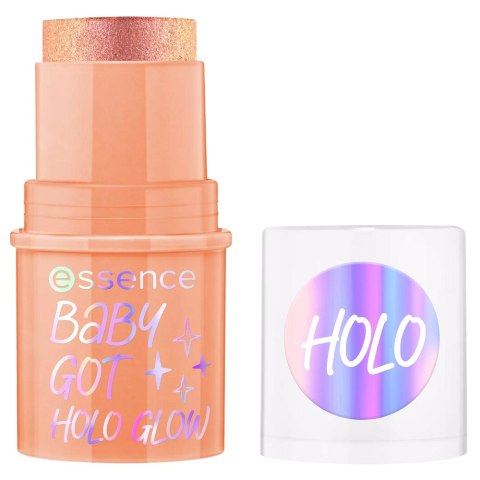 Essence Baby Got Holo Glow rozświetlacz w sztyfcie 10 Apricotly 5g