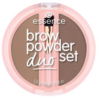 Essence Brow Powder Duo pudrowy zestaw do brwi 01 Light 1.8g
