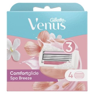 Gillette Venus Comfortglide Spa Breeze wymienne ostrza do maszynki do golenia 4szt.