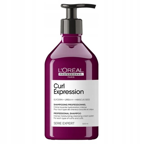 L'Oreal Professionnel Serie Expert Curl Expression kremowy szampon intensywnie nawilżający do włosów kręconych 500ml