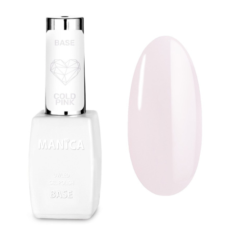 Manica Baza hybrydowa UV/LED Gel Polish - Cold Pink - 10ml