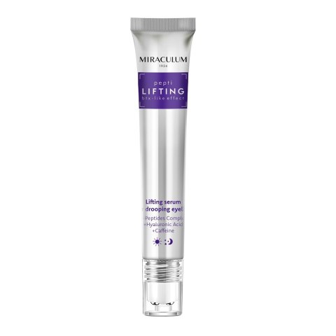 Miraculum Pepti Lifting serum liftingujące na opadające powieki 20ml Miraculum Pepti Lifting serum liftingujące na opadające powieki 20ml