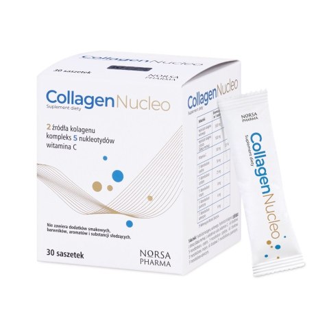 Norsa Pharma Collagen Nucleo suplement diety 30 saszetek Norsa Pharma Collagen Nucleo suplement diety 30 saszetek