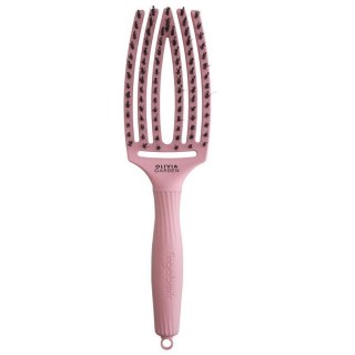 Olivia Garden FingerBrush Combo Medium szczotka do rozczesywania włosów Soft Pink